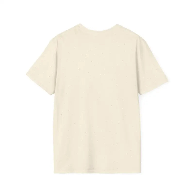 Plain cream short-sleeved t-shirt from Flock Mama for bird lovers