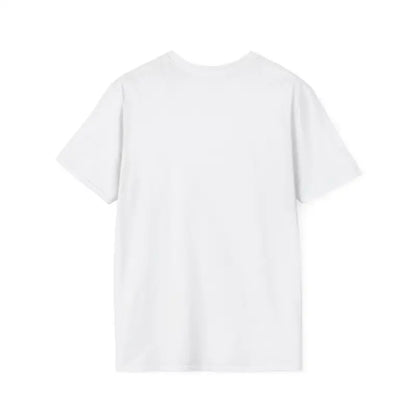 White short-sleeved Flock Mama Unisex Softstyle T-Shirt for bird lovers