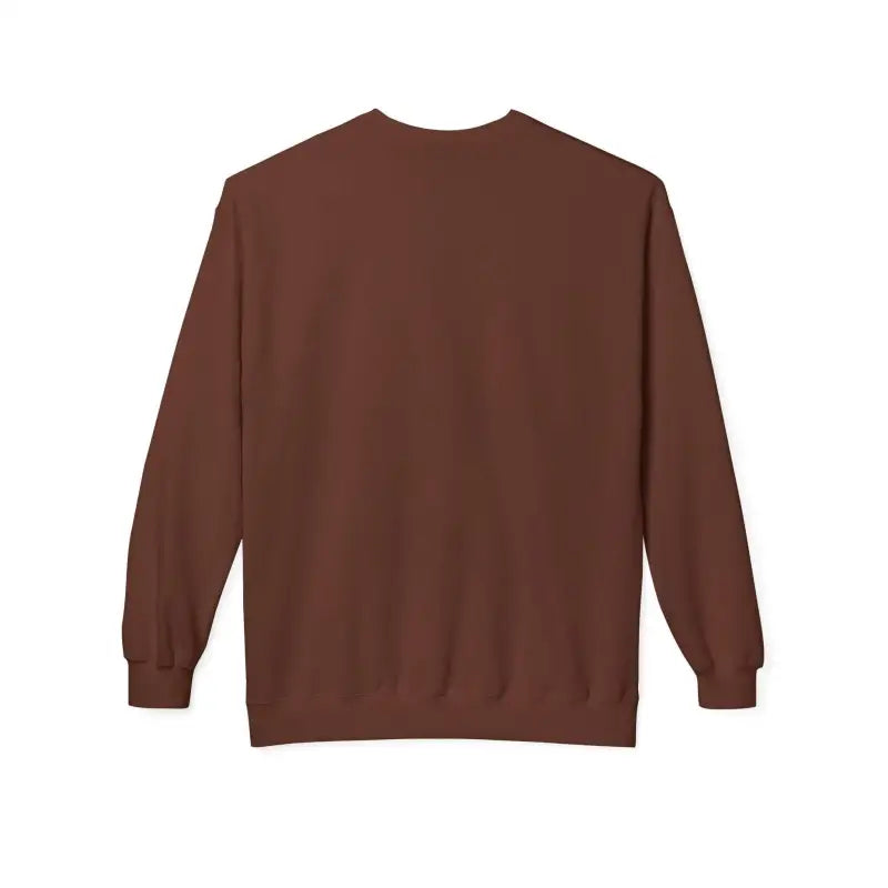 Brown long-sleeved sweatshirt from Gray Block Island Nautical with compass design