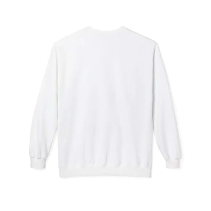 White long-sleeved sweatshirt from Gray Block Island with nautical compass design