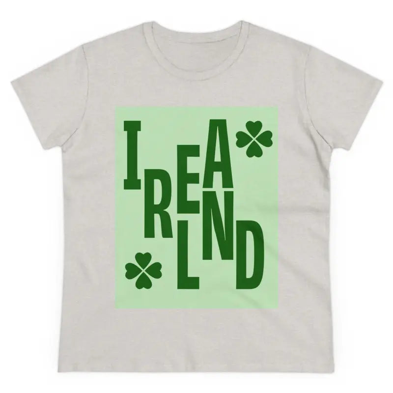 Ireland Graphic T Shirt for Women Casual Wear featuring a stylish Ireland design