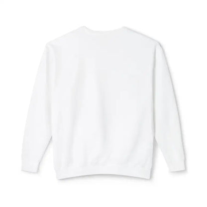Ivory Sailboat Crewneck Sweatshirt in white with long sleeves, perfect for casual wear