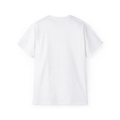 White short-sleeved Lavender Plant Mom T Shirt with Monstera Leaf design
