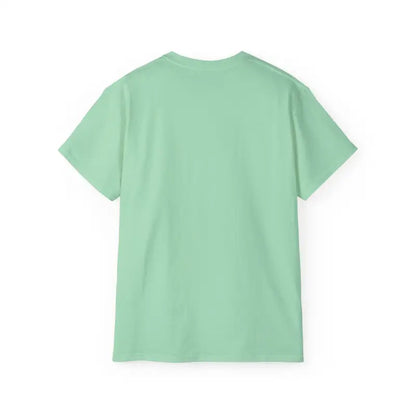 Mint green Lavender Plant Mom T-shirt with Monstera leaf design for plant enthusiasts