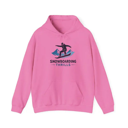Pink Lavender Snowboarding Hoodie designed for winter sports enthusiasts