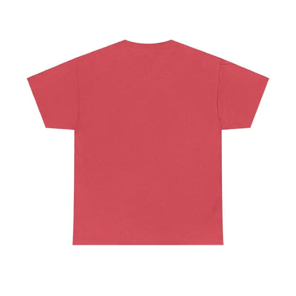 Red Lifeguard Santa Unisex Tee displayed on a white background for holiday fashion
