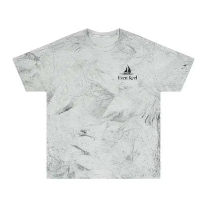 Marble-patterned t-shirt from Life’s a Beach Unisex T Shirt Coastal Wear collection