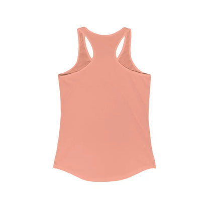 Peach-colored Love You To The Beach And Back Racerback Tank Top for Women