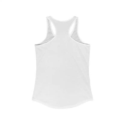 White racerback tank top for women from the Love You To The Beach And Back collection
