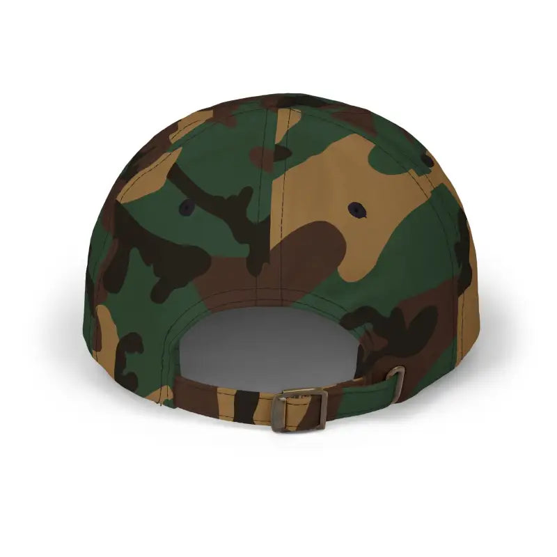 Camouflage baseball cap from Mama Embroidered Baseball Caps in beige dark blue and pink