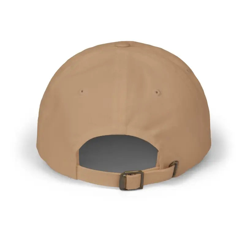 Khaki baseball cap back view from Mama Embroidered Baseball Caps collection