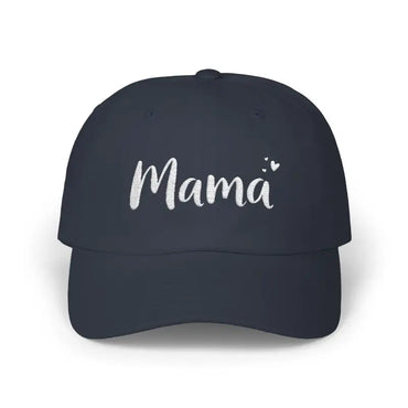 Dark blue Mama embroidered baseball cap from Mama Embroidered Baseball Caps collection