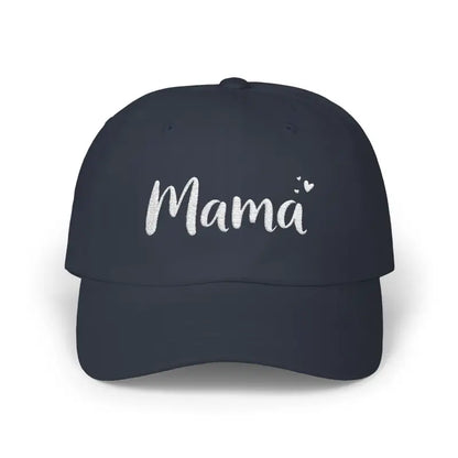 Dark blue Mama embroidered baseball cap from Mama Embroidered Baseball Caps collection