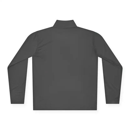 Gray long-sleeved pullover, Men Simple Block Island Quarter Zip Pullover in Gray White Blue