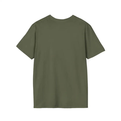 Olive green Mountain Graphic Scenic Route T-shirt showcasing outdoor adventure theme