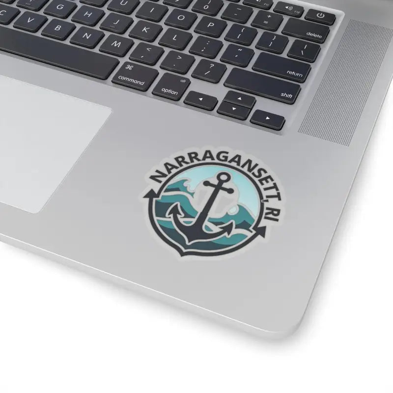 Narragansett RI Nautical Anchor Sticker design showcasing coastal charm and style