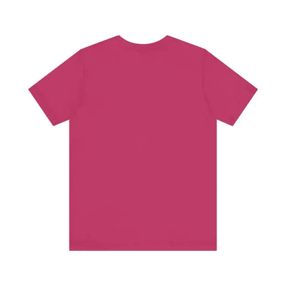 Magenta Narragansett Sailing Tee Unisex Short Sleeve T Shirt displayed on a neutral background