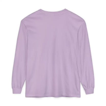 Lavender long-sleeved Newport Beach T-shirt in relaxed coastal style