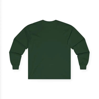 Dark green long-sleeved Newport Coastal Vibes Unisex Shirt for casual style