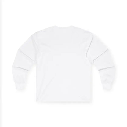 White long-sleeved Newport Coastal Vibes Unisex Shirt displayed on a hanger