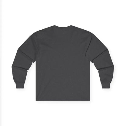 Gray long-sleeved shirt from Newport Coastal Vibes Unisex collection displayed elegantly