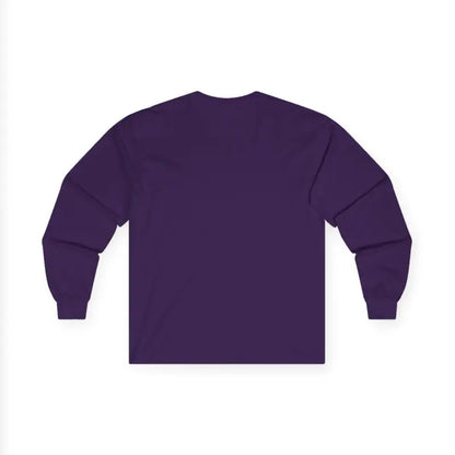 Purple long-sleeved Newport Coastal Vibes Unisex Shirt ideal for casual wear