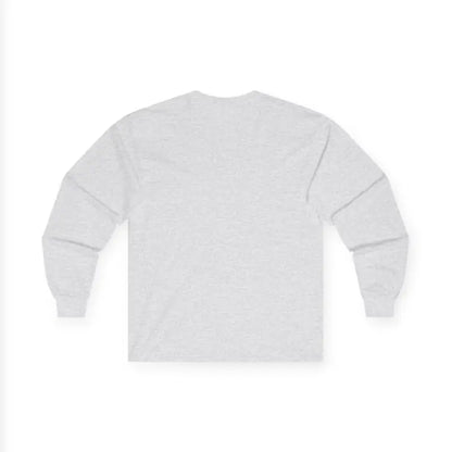 Gray long-sleeved Newport Coastal Vibes unisex shirt displayed on a hanger