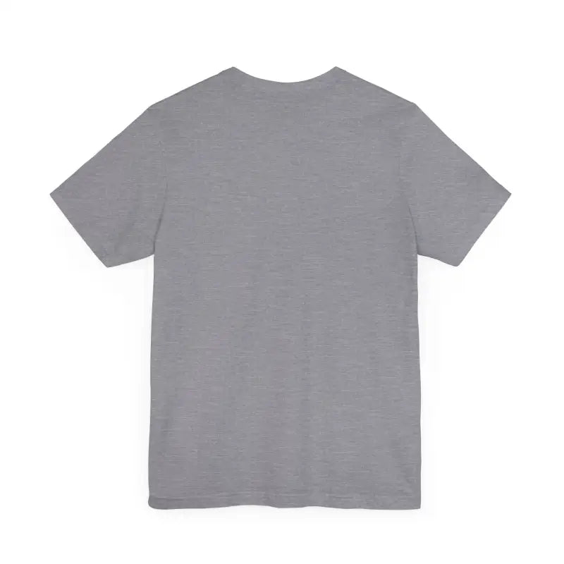 Gray short-sleeved Newport Graphic Unisex Coastal Jersey Tee for casual outfits
