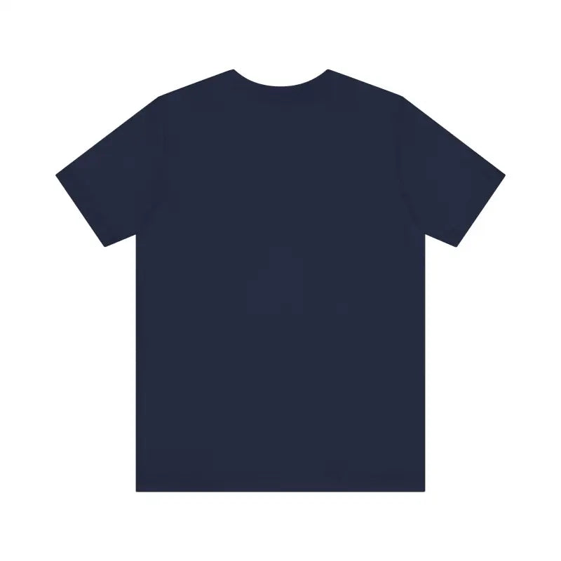 Navy blue Newport Graphic Unisex Coastal Jersey Tee displayed on a neutral background