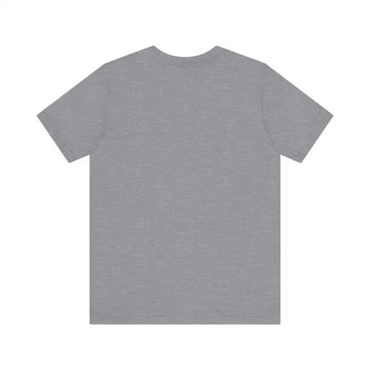 Gray short-sleeved Newport Graphic Unisex Coastal Jersey Tee displayed on a neutral background