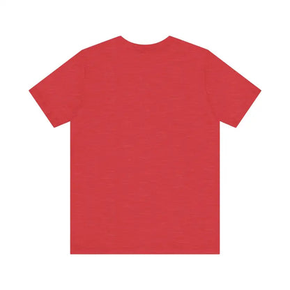 Red crew neck t-shirt from Newport Graphic Unisex Coastal Jersey Tee collection