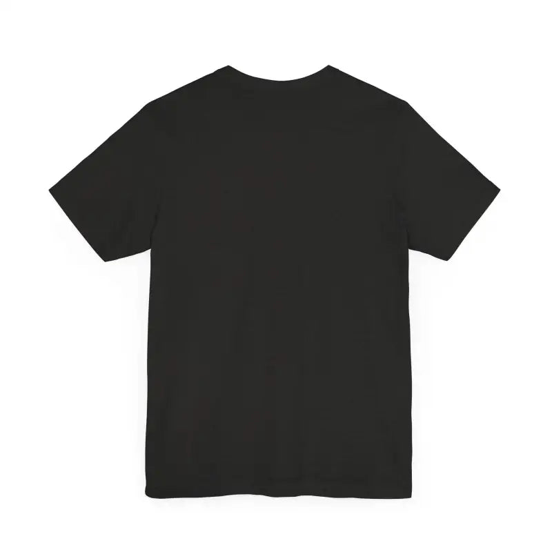 Black short-sleeved Newport Graphic Unisex Coastal Jersey Tee for casual style