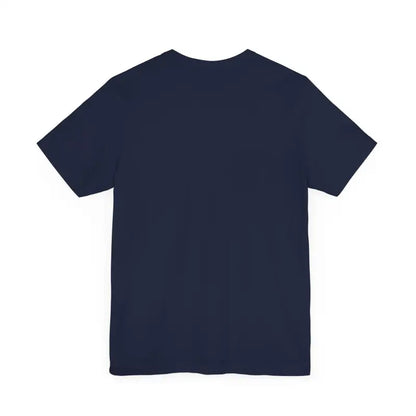 Navy blue Newport Graphic Unisex Coastal Jersey Tee displayed on a neutral background