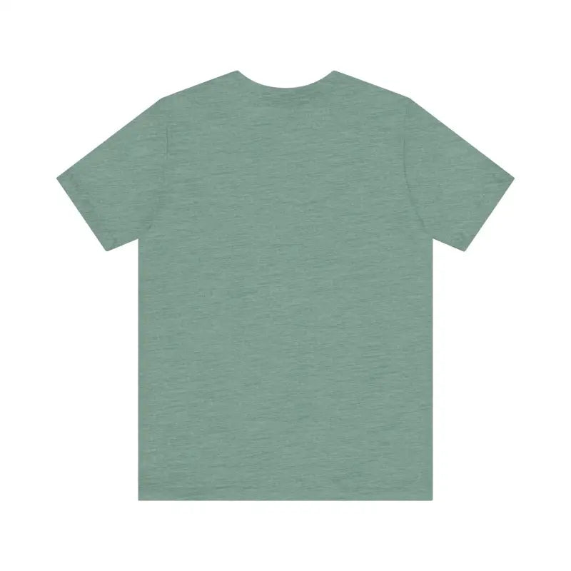 Seafoam green Newport Graphic Unisex Coastal Jersey Tee displayed on a neutral background