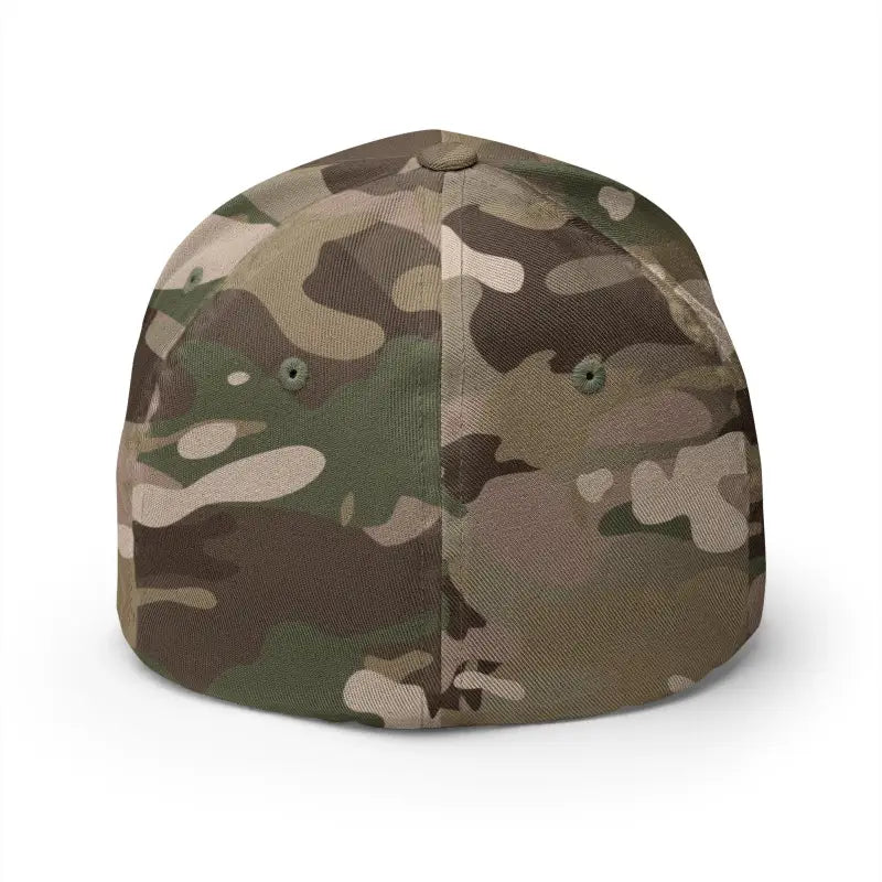 Camo baseball cap featuring Newport Rhode Island embroidered design for stylish casual wear