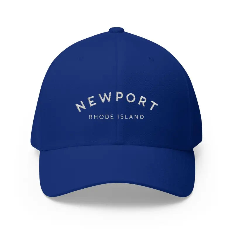 Blue Newport Rhode Island Embroidered Cap - Stylish Casual Hat for outdoor wear