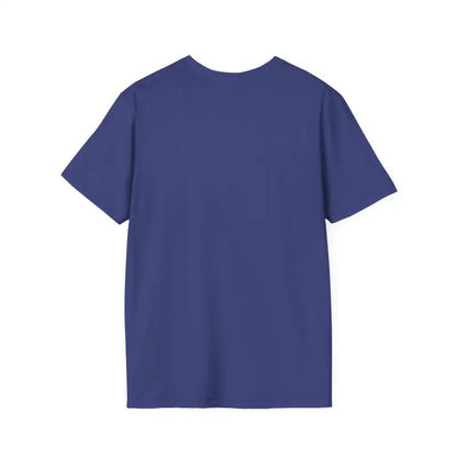 Blue short-sleeved Newport Sailing Softstyle Unisex T Shirt for casual wear
