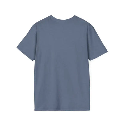 Blue short-sleeved Newport Sailing Softstyle Unisex T Shirt for casual wear