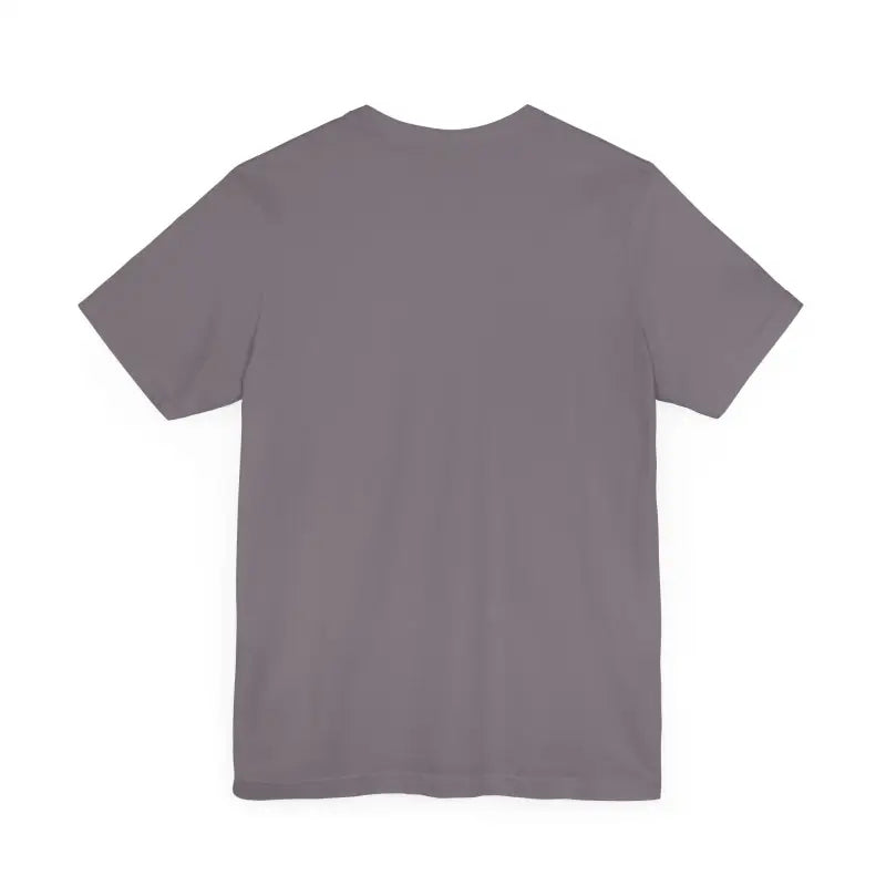 Gray short-sleeved t-shirt from Newport Surfing Inspired Unisex Jersey Tee collection