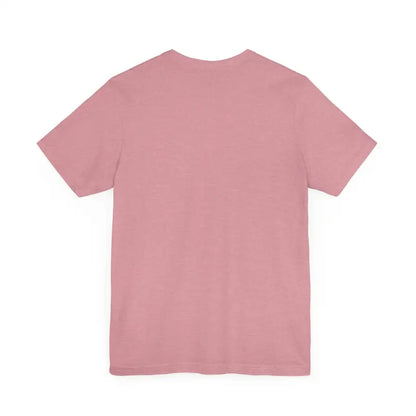 Pink short-sleeved t-shirt from Newport Surfing Inspired Unisex Jersey Tee collection