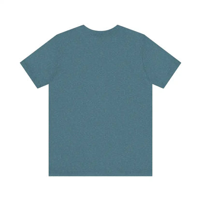 Blue-gray t-shirt from Newport Surfing Inspired Unisex Jersey Tee collection