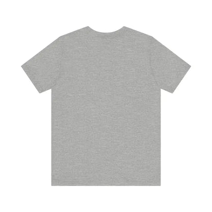 Gray short-sleeved Newport Surfing Inspired Unisex Jersey Tee displayed on a white background