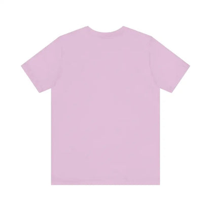 Light purple Nobody Likes a Shady Beach Unisex Tee displayed for purchase