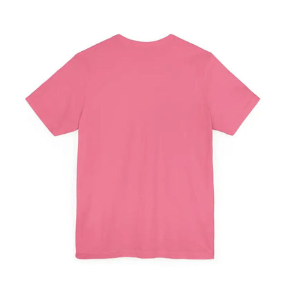 Pink short-sleeved t-shirt from Nobody Likes a Shady Beach Unisex Tee collection