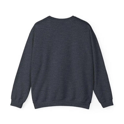Gray crewneck sweatshirt featuring Oh Bite Me Fishing design for casual style