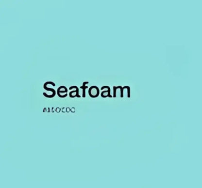 Seafoam color swatch for Orange Surfing Reindeer T Shirt design