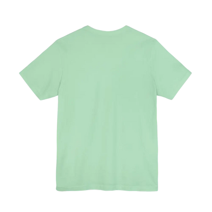 Mint green t-shirt from Peach Retro Bus Unisex Jersey Tee collection