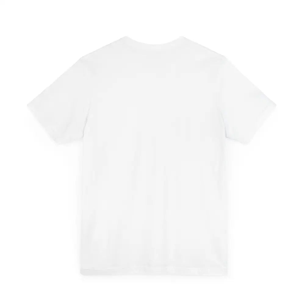 White cotton Peach Trophy Girlfriend Unisex T Shirt displayed on a neutral background