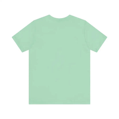 Mint green Peach Trophy Girlfriend Unisex T Shirt displayed prominently