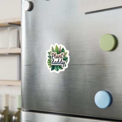 Plant Daddy Sticker with Foliage Decal showcasing a stylish botanical design